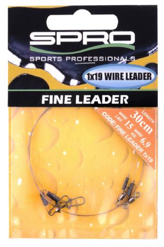 Spro 1x19 Non Coated Wire Leader - 